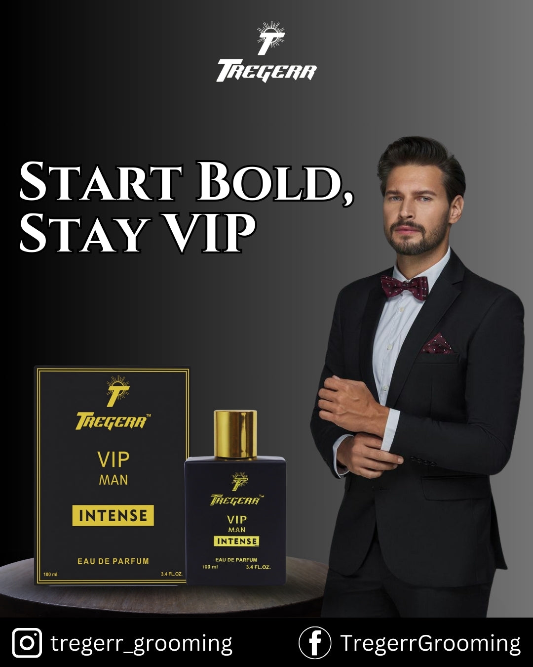 TREGERR VIP MAN INTENSE – THE ESSENCE OF MODERN LUXURY