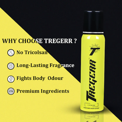 TREGERR Perfume Body Spray For Men – Citron