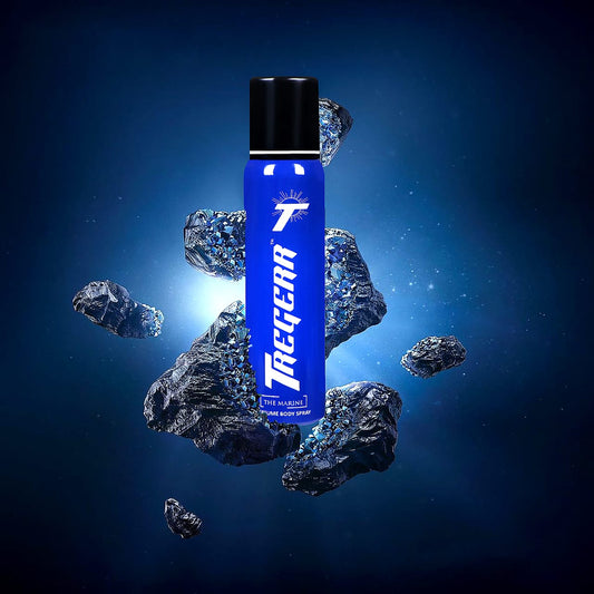 TREGERR The Marine and Citron Perfume Body Spray [Pack of 2]
