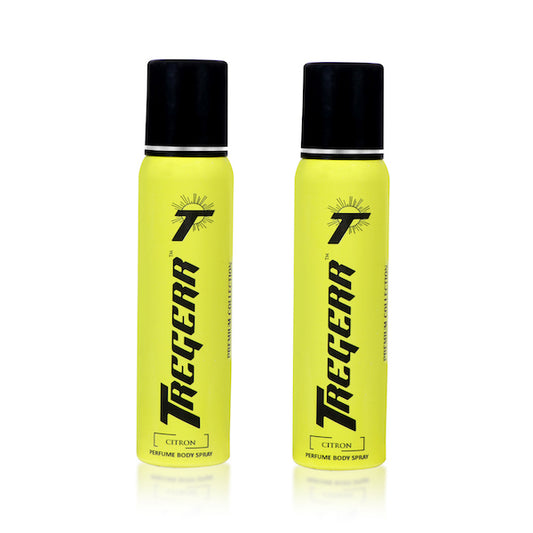 TREGERR Citron Perfume Body Spray Combo [Pack of 2]