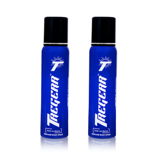 TREGERR The Marine Perfume Body Spray Combo [Pack of 2]