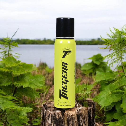 TREGERR Citron and Firewood Perfume Body Spray  [Pack of 2]